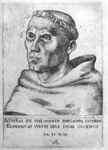 Martin Luther as an Augustinian Monk, 1520 